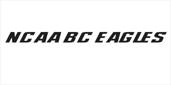 NCAA BC Eagles Logo