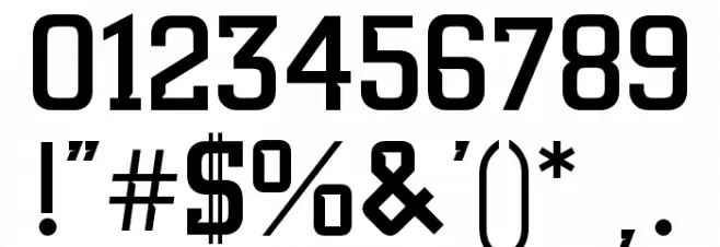 NCAA Baylor Bear Claw Font OTHER CHARS