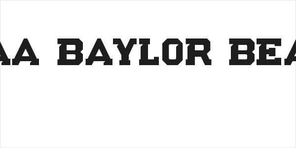 NCAA Baylor Bears Logo