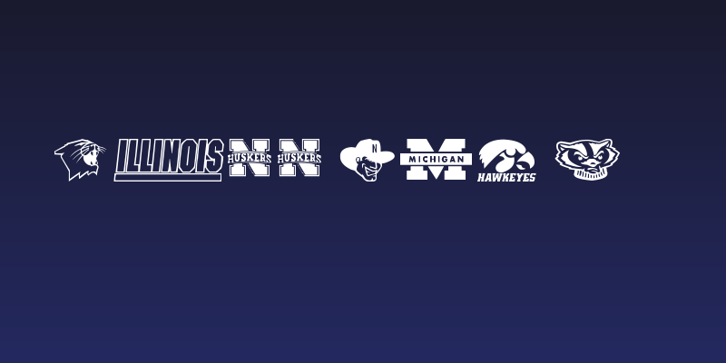NCAA Big 10 Social Header