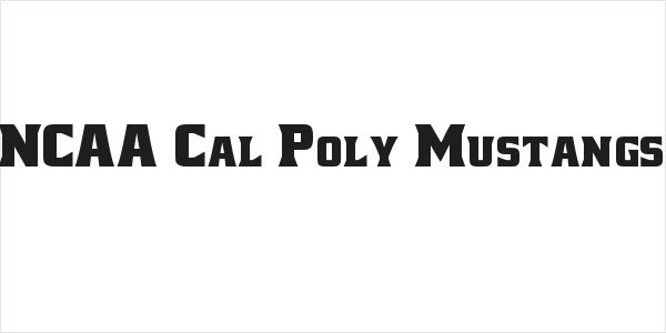 NCAA Cal Poly Mustangs Logo