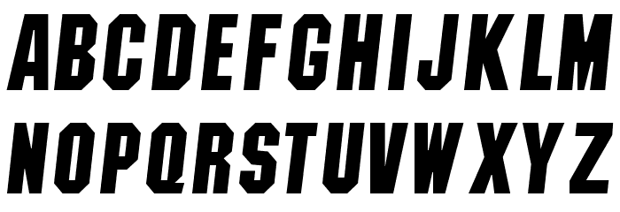 NCAA Colorado Buffs Boulder Bold Font LOWERCASE