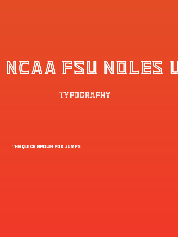 NCAA FSU Noles Unconquered Poster