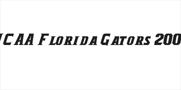 NCAA Florida Gators 2006 Logo