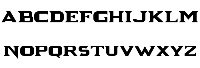 NCAA Hawaii Rainbow Warriors Font LOWERCASE