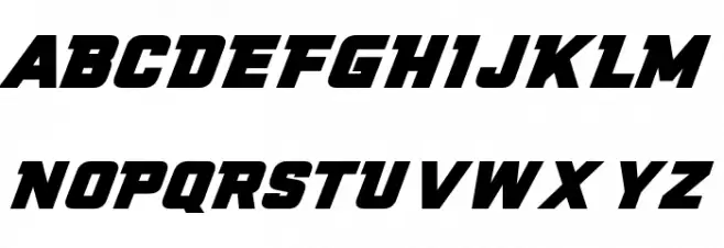 NCAA Illinois Fighting Illini Bold Schriftart Groß