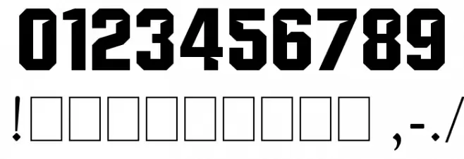 NCAA Michigan St Spartans Font OTHER CHARS