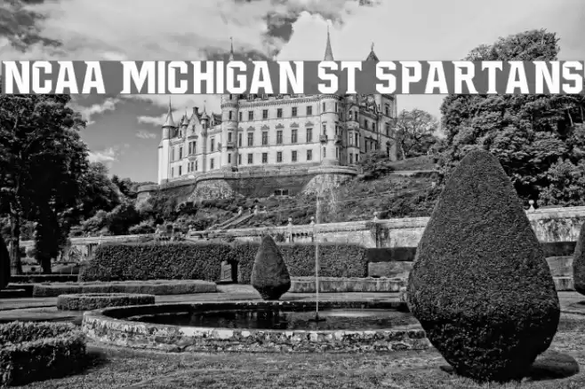 NCAA Michigan St Spartans Font examples