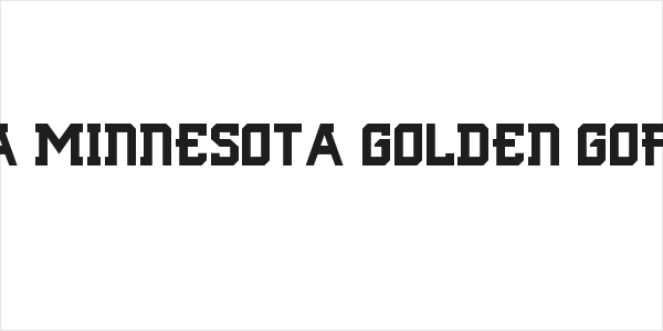NCAA Minnesota Golden Gopher Logo