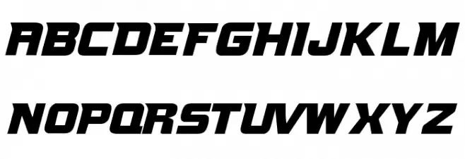 NCAA Missouri Tigers Bold フォント 大文字