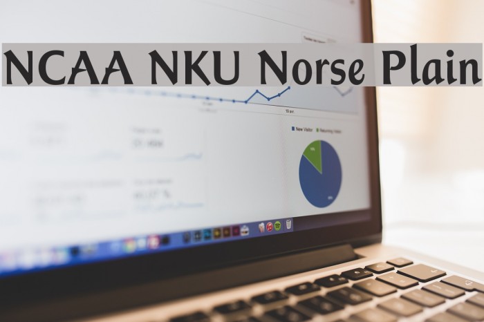 NCAA NKU Norse Plain Example 3