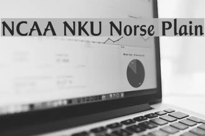 NCAA NKU Norse Plain Font examples