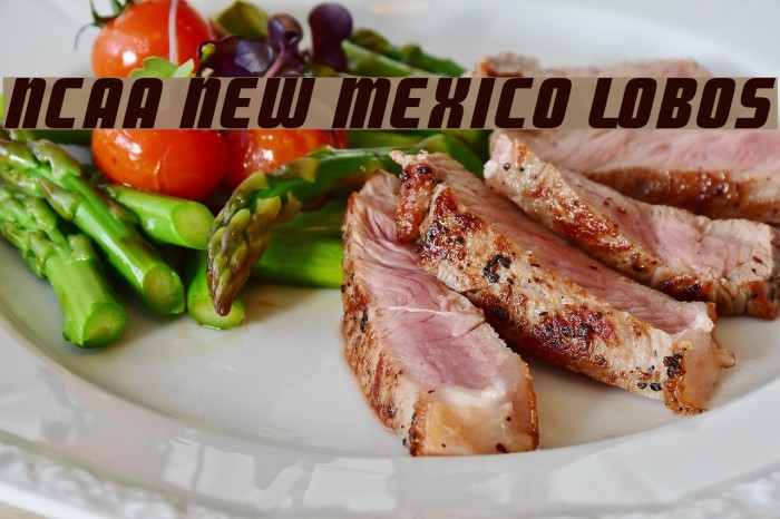 NCAA New Mexico Lobos Font examples
