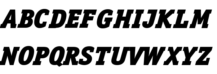 NCAA North Dakota St Bison Font LOWERCASE