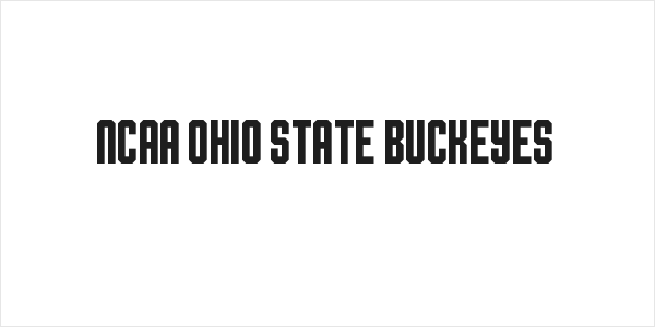 NCAA Ohio State Buckeyes Logo