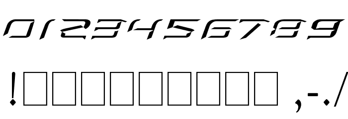 NCAA Oklahoma St Cowboys Highlight Font OTHER CHARS