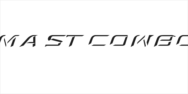 NCAA Oklahoma St Cowboys Highlight Logo