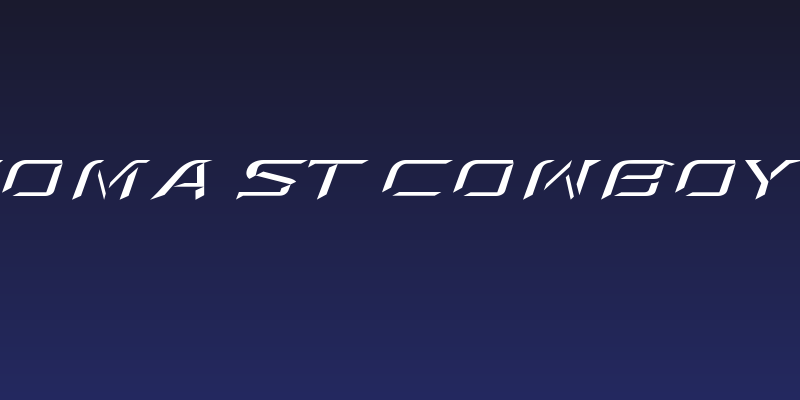 NCAA Oklahoma St Cowboys Highlight Social Header