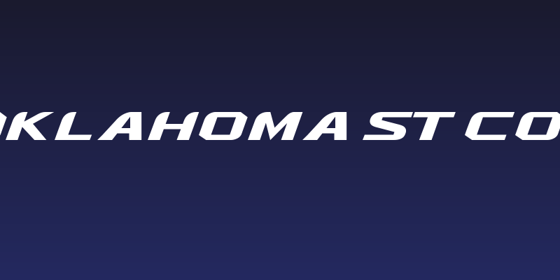 NCAA Oklahoma St Cowboys Social Header