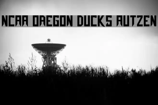 NCAA Oregon Ducks Autzen Fonte examples