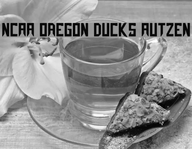 NCAA Oregon Ducks Autzen Fonte examples