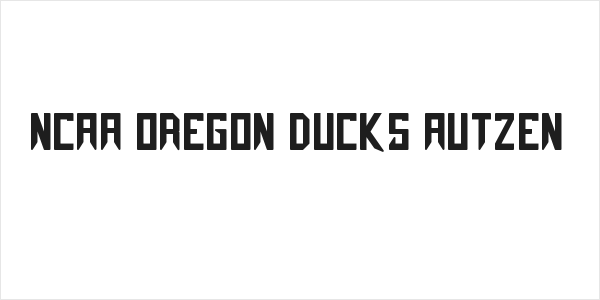 NCAA Oregon Ducks Autzen Logo
