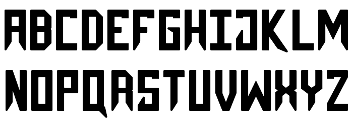 NCAA Oregon Ducks Autzen Font LOWERCASE