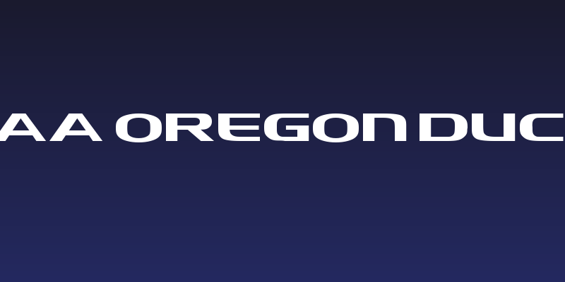 NCAA Oregon Ducks Social Header