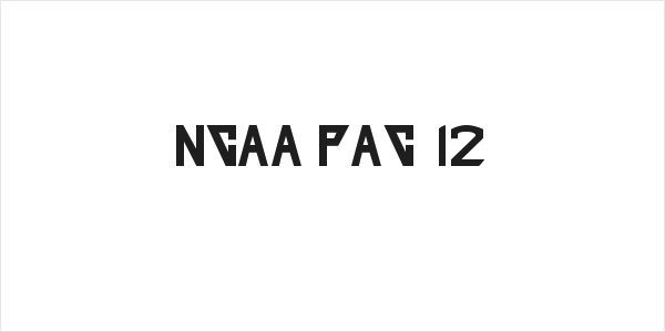 NCAA PAC-12 Logo