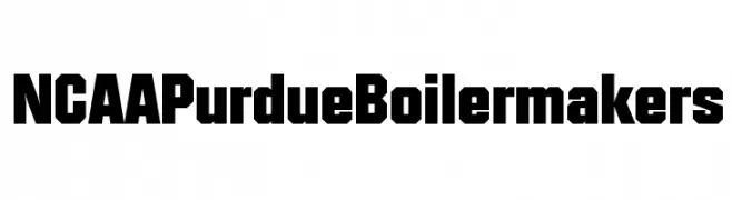NCAA Purdue Boilermakers  Descarca Fonturi Gratis
