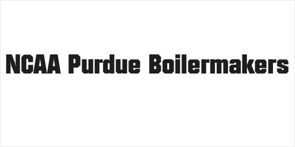 NCAA Purdue Boilermakers Logo