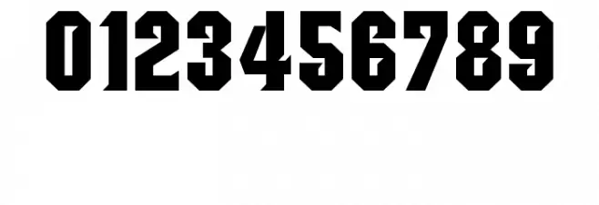 NCAA Seton Hall Pirates Bold Font OTHER CHARS