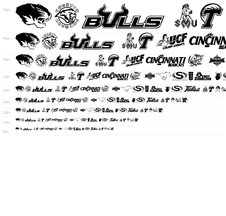 NCAA The Americans Waterfall