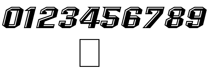 NCAA UCF Knights Undefined Font OTHER CHARS