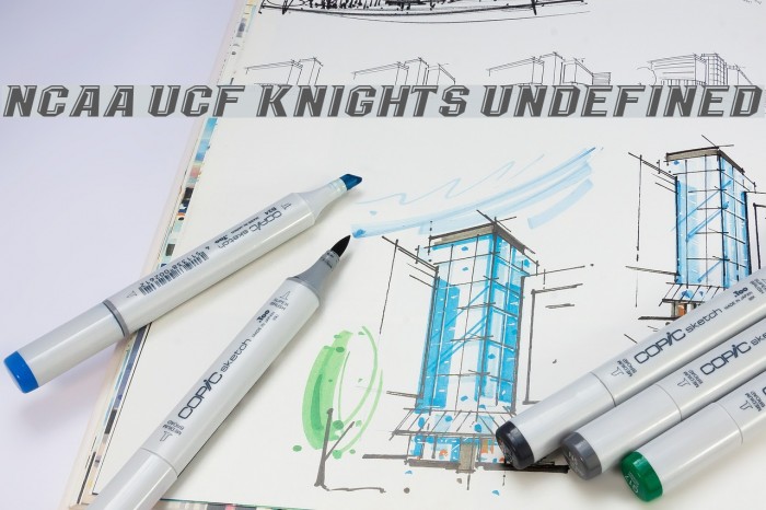 NCAA UCF Knights Undefined Font examples