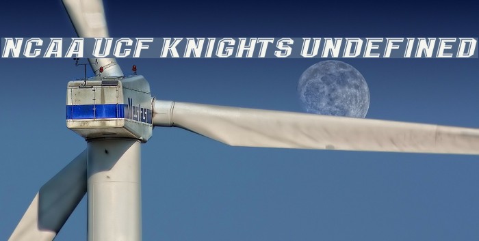 NCAA UCF Knights Undefined Font examples