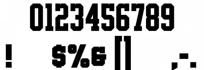 NCAA UCLA Bruins 2017 Standard Caratteri ALTRI CARATTERI