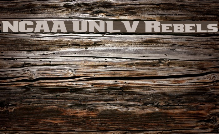 NCAA UNLV Rebels لخطوط تنزيل examples