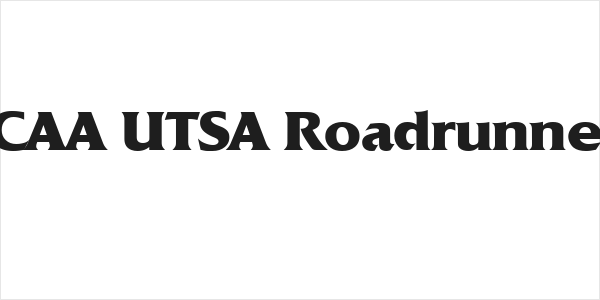 NCAA UTSA Roadrunners Logo