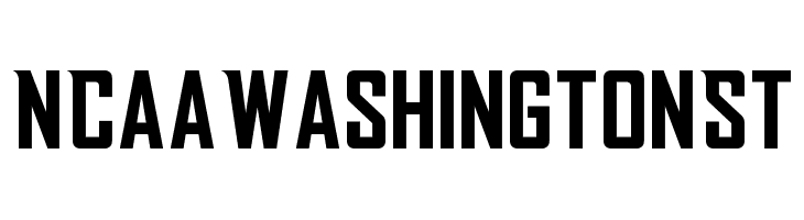 NCAA Washington St  नि: शुल्क फ़ॉन्ट्स डाउनलोड