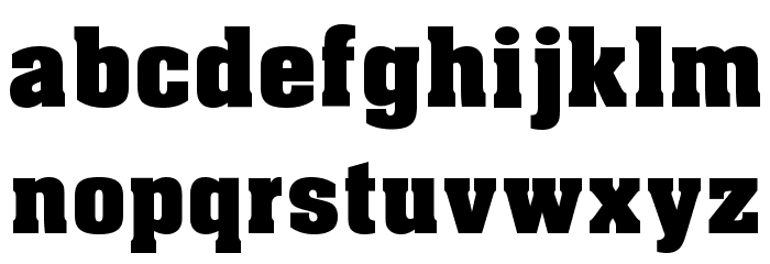 NCAA Wisconsin Badger Bold Font LOWERCASE