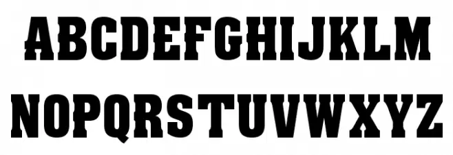 NCAA Wisconsin Badgers 2016 خط أحرف صغيرة