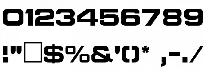 NCC1701A Regular Fonte OUTROS PERSONAGENS