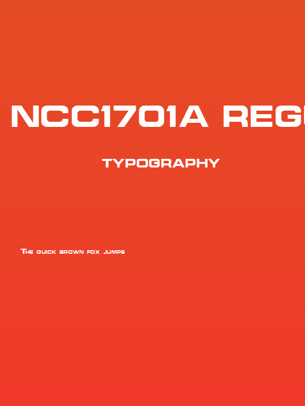 NCC1701A Regular Poster