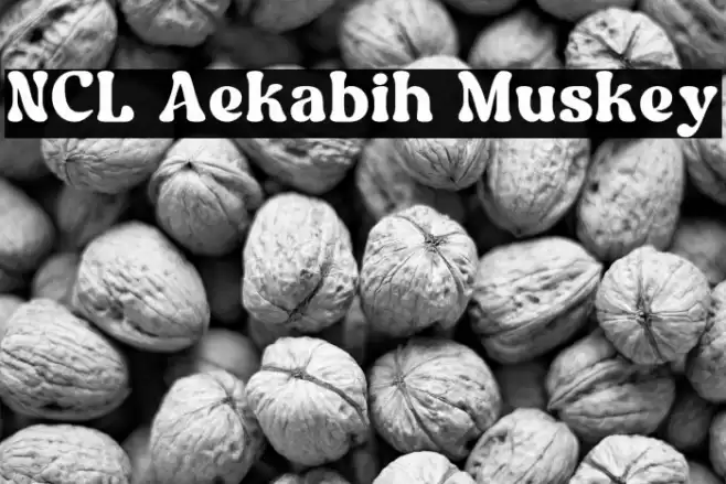 NCL Aekabih Muskey Fonte examples