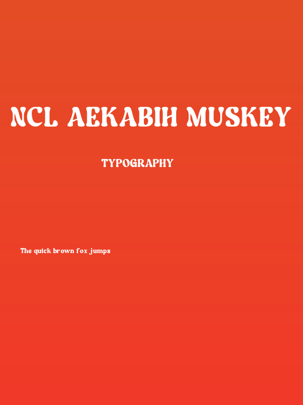 NCL Aekabih Muskey Poster