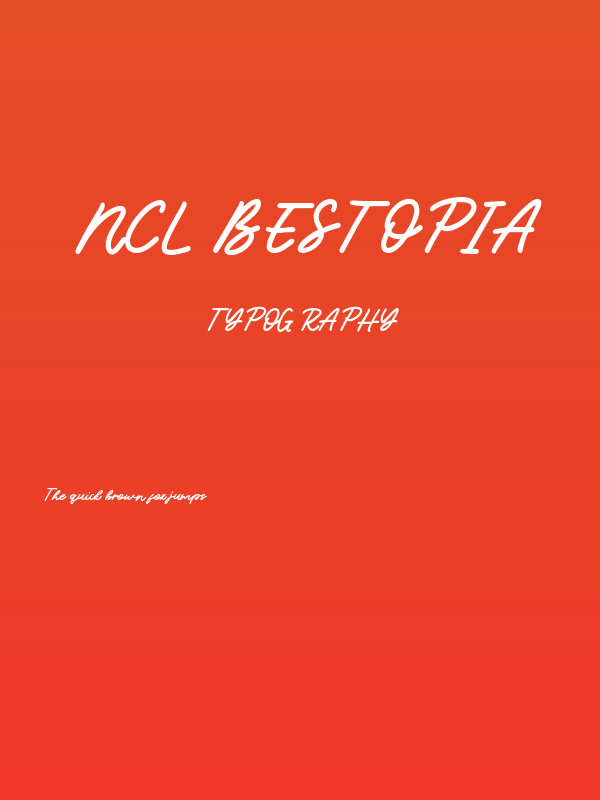 NCL Bestopia Poster