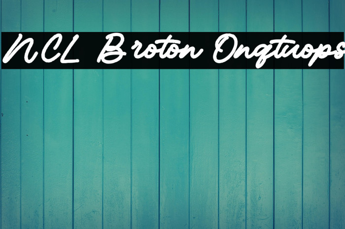 NCL Broton Onqtuops Example 3