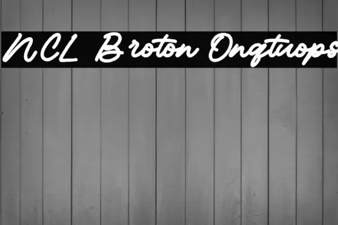 NCL Broton Onqtuops Fonte examples