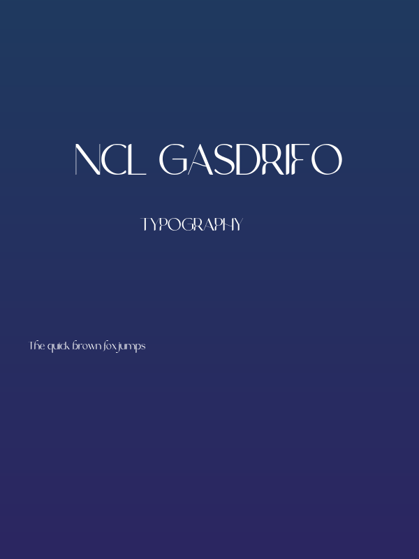 NCL Gasdrifo Poster